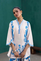 Stitched Printed Viscose Shirt+ Shalwar