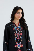 Stitched Printed Viscose Shirt+ Culotte