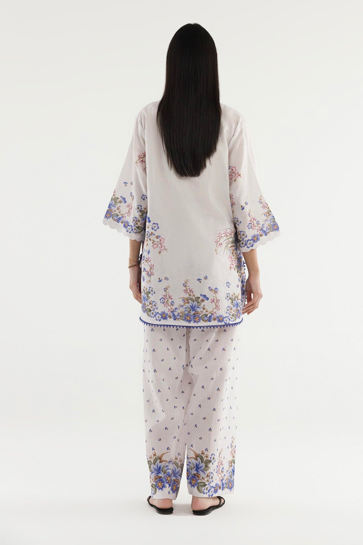 Stitched Printed Dobby Shirt+ Shalwar