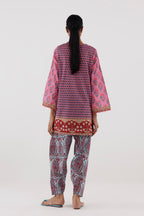 Stitched Printed Fancy Dobby Shirt+ Shalwar