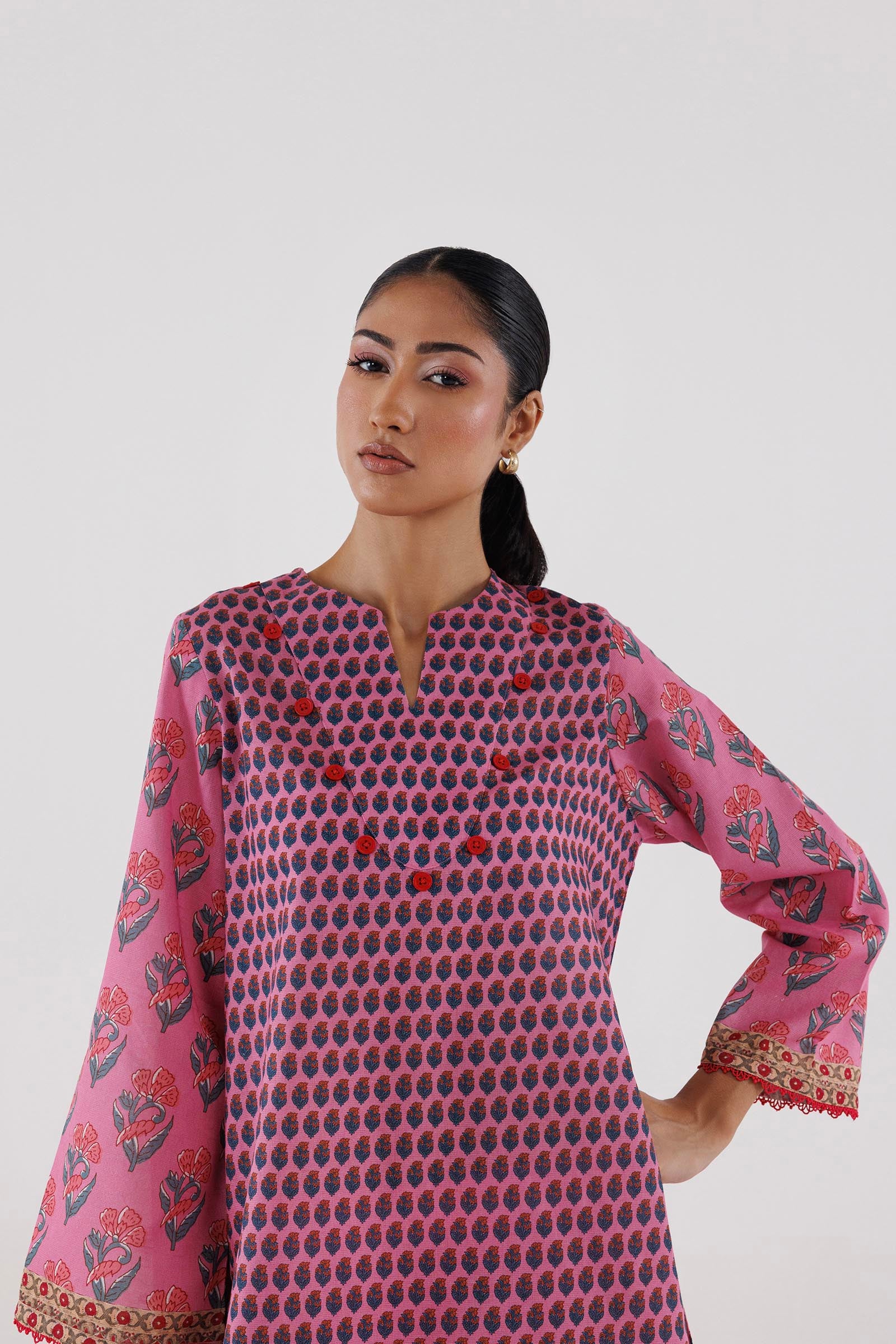 Stitched Printed Fancy Dobby Shirt+ Shalwar
