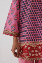 Stitched Printed Fancy Dobby Shirt+ Shalwar