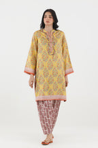 Stitched Printed Dobby Shirt+ Shalwar