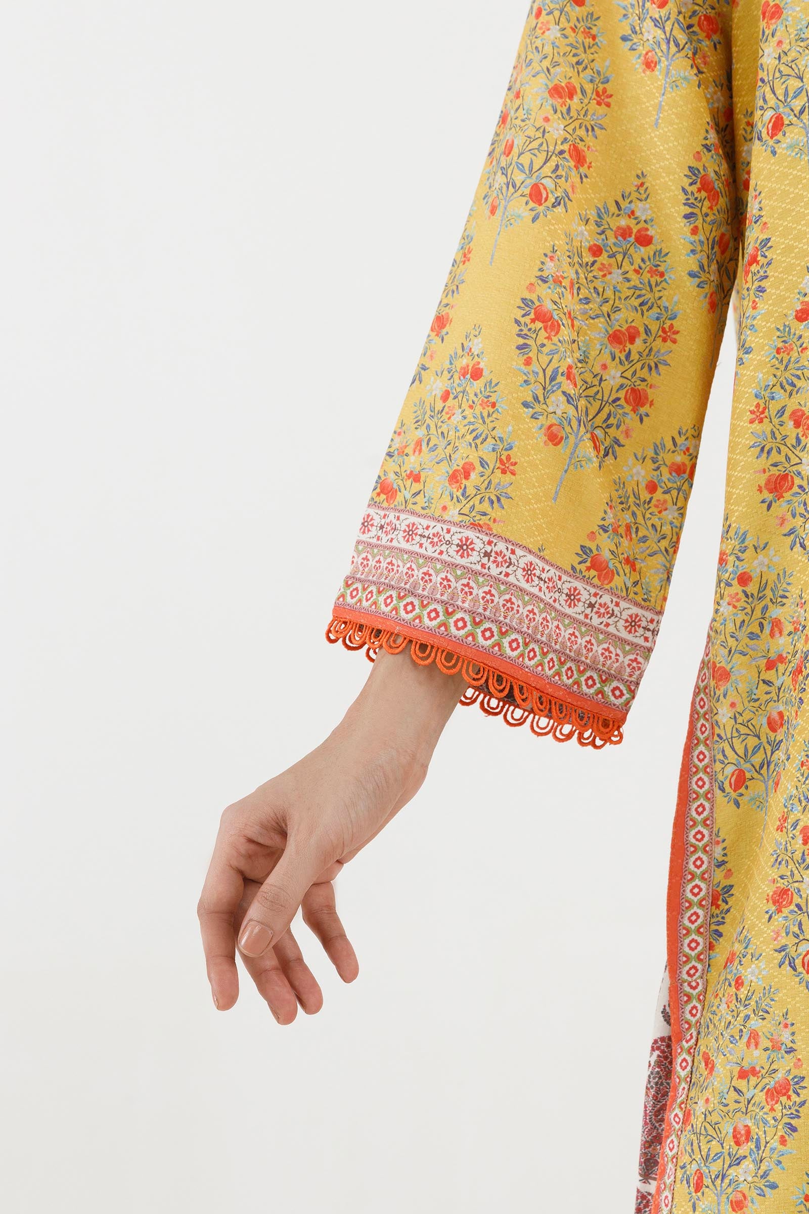 Stitched Printed Dobby Shirt+ Shalwar
