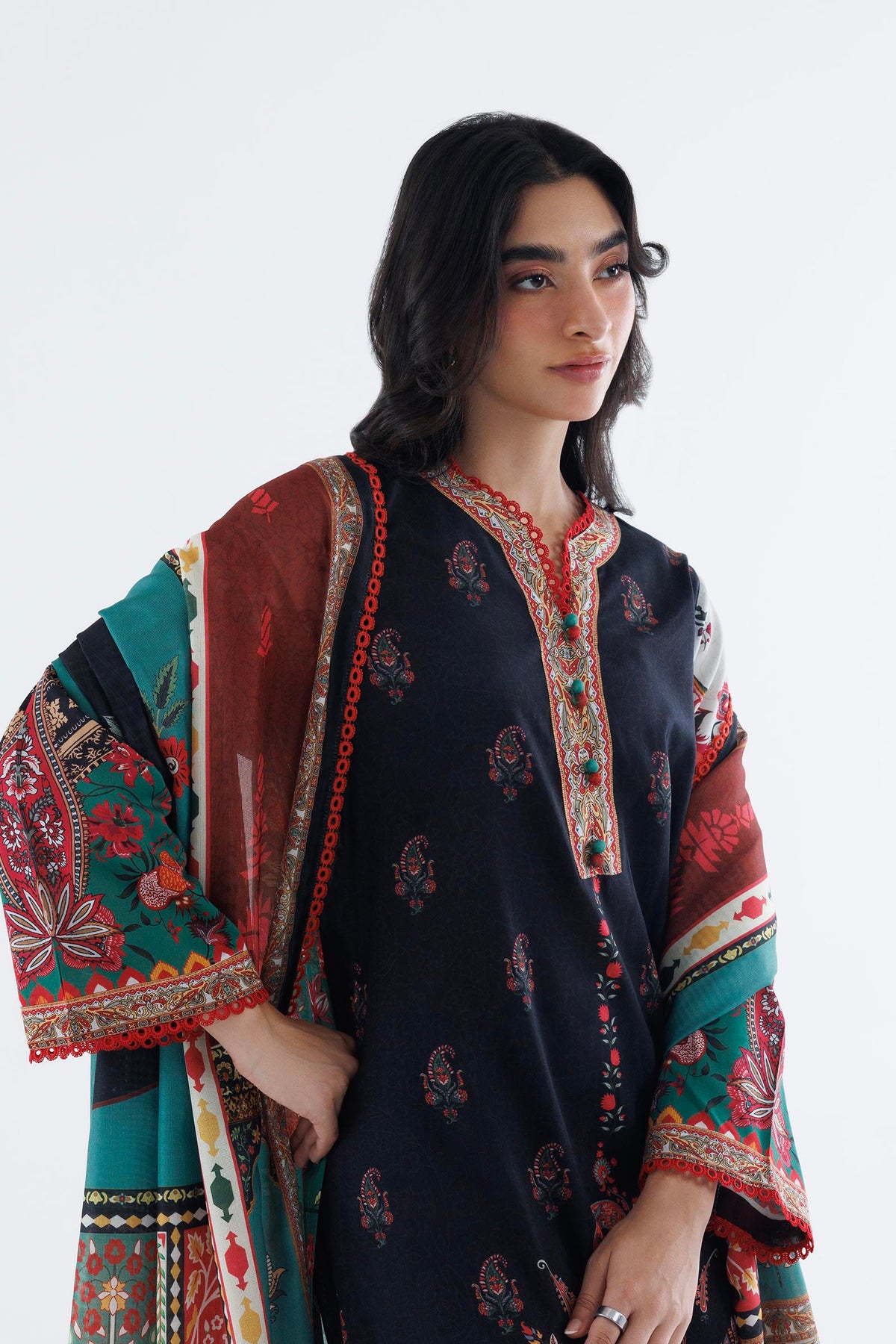 Stitched Printed Lawn Suit