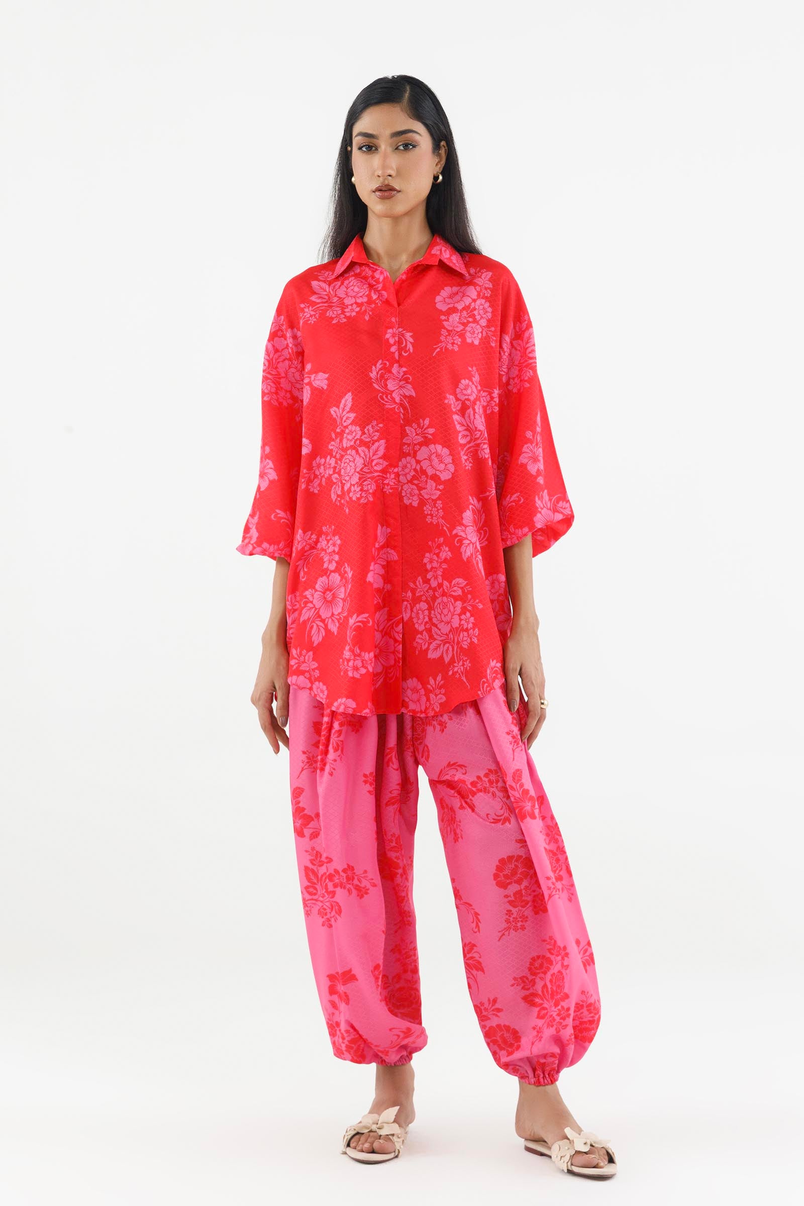 Stitched Printed Dobby Shirt+ Shalwar Main image