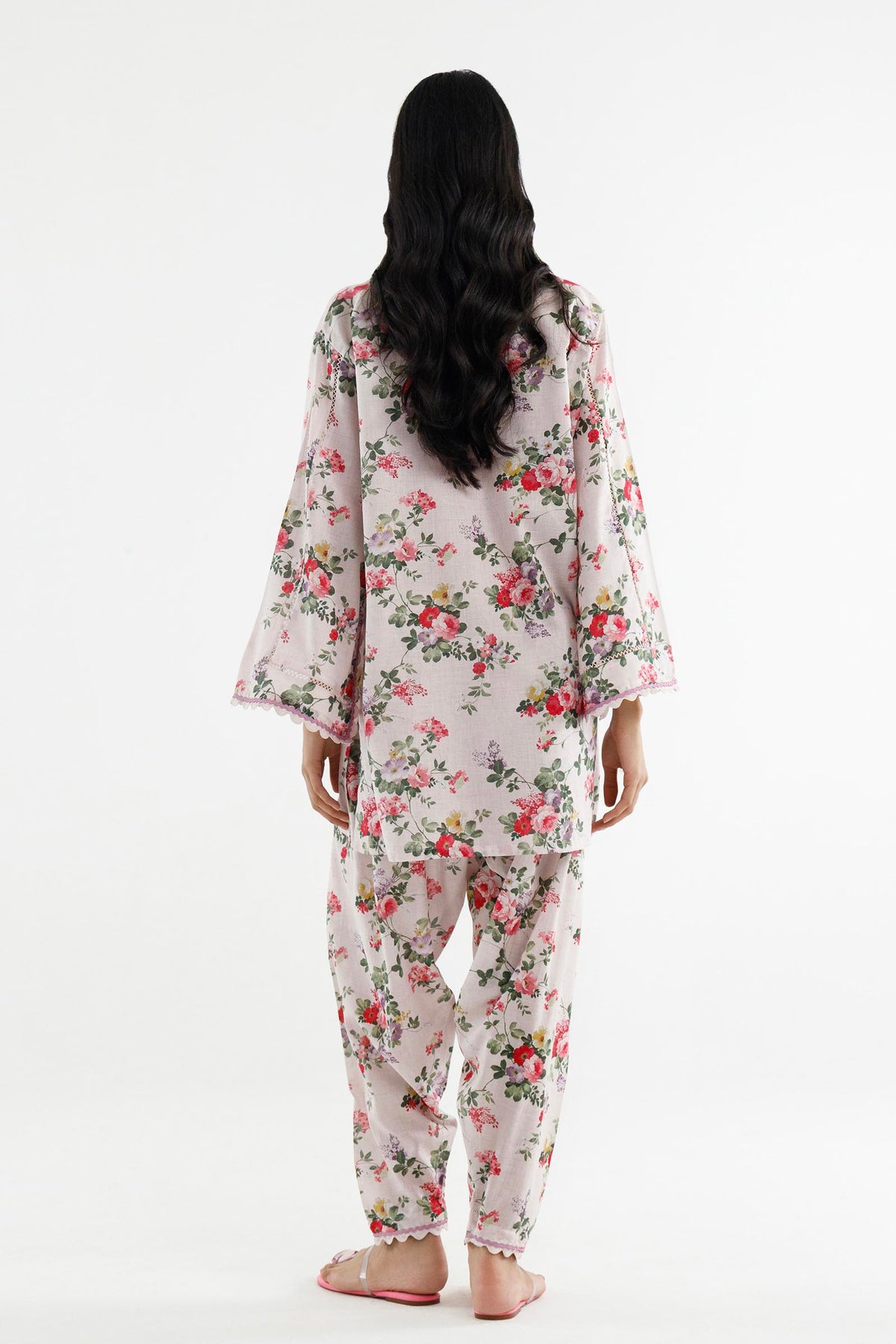 Stitched Printed Dobby Shirt+ Shalwar