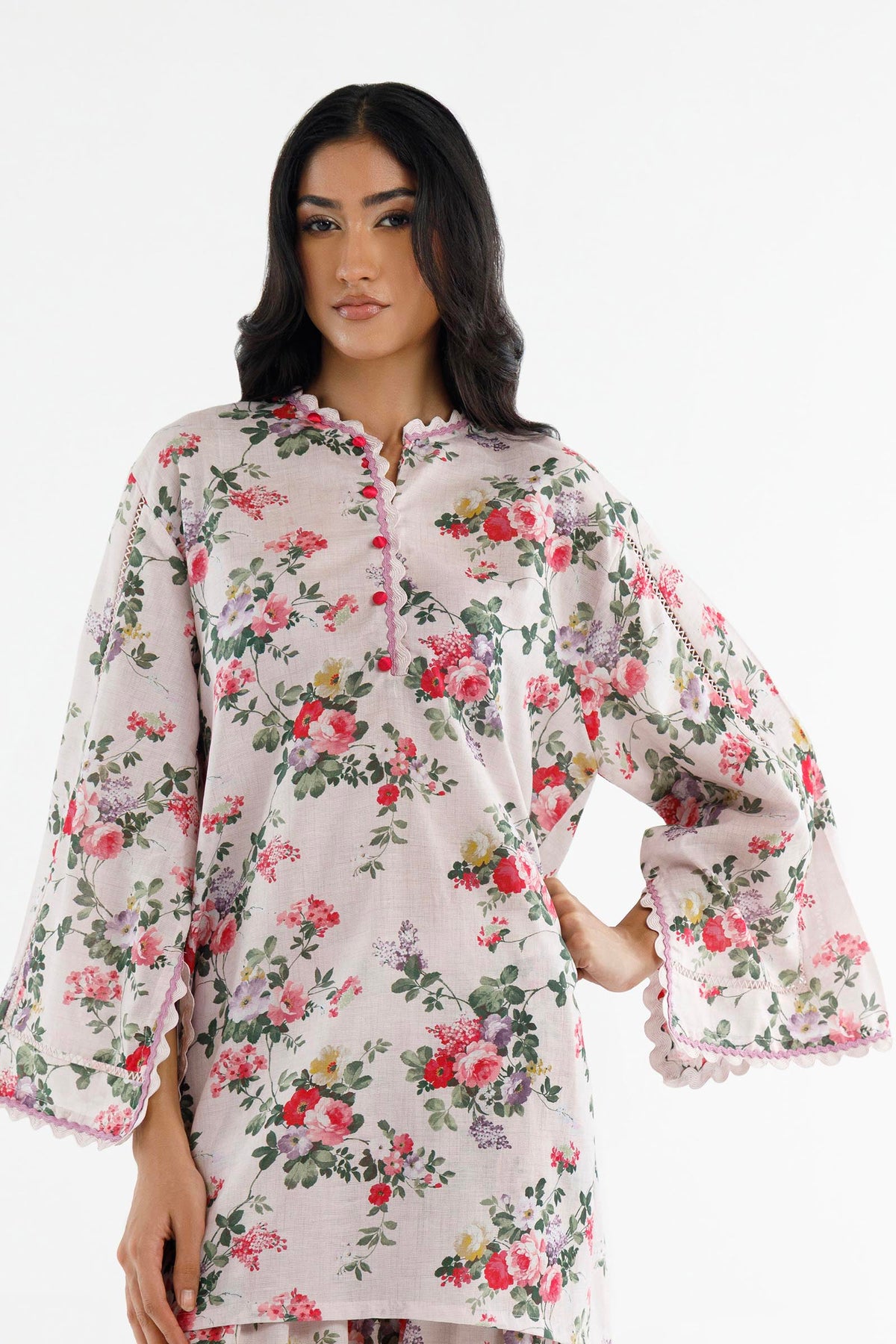 Stitched Printed Dobby Shirt+ Shalwar