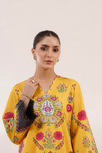 Stitched Printed Lawn Shirt+ Culotte