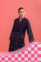 Stitched Printed Lawn Shirt+ Culotte