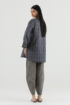 Stitched Printed Lawn Shirt+ Culotte