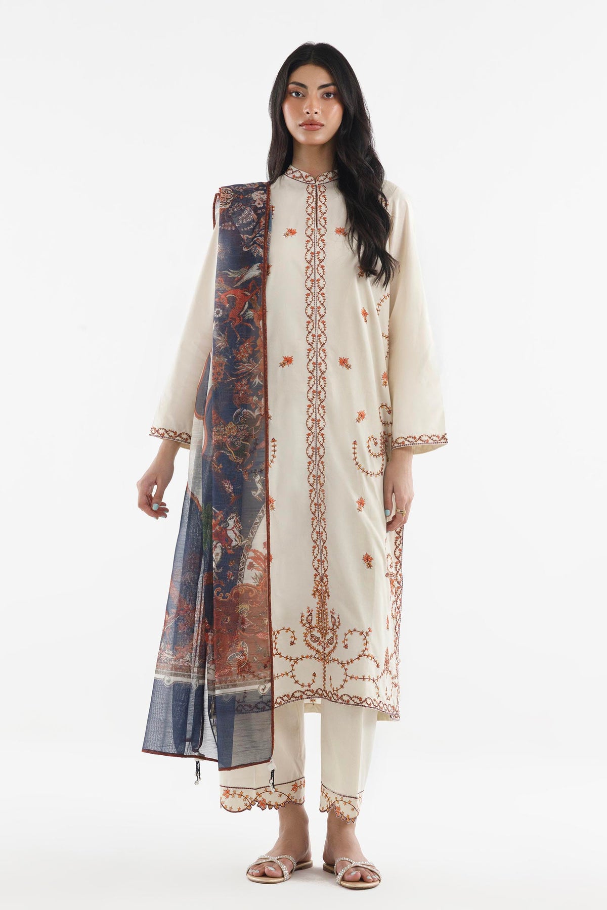 Stitched Printed Monark Dupatta Main image