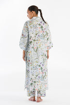 Stitched Printed Brochia Shirt+ Culotte