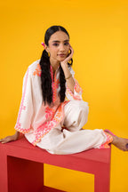 Stitched Embroidered Lawn Shirt + Shalwar