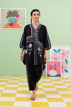 Stitched Embroidered Lawn Shirt + Shalwar