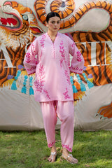 Stitched Embroidered Lawn Shirt + Shalwar