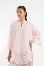 Stitched Embroidered Lawn Shirt+ Shalwar