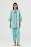 Stitched Embroidered Lawn Shirt+ Shalwar