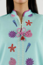 Stitched Embroidered Lawn Shirt+ Shalwar