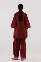 Stitched Embroidered Lawn Shirt+ Shalwar