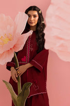 Stitched Embroidered Lawn Shirt+ Shalwar