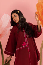 Stitched Embroidered Lawn Shirt+ Shalwar