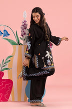Stitched Embroidered Lawn Shirt+ Shalwar