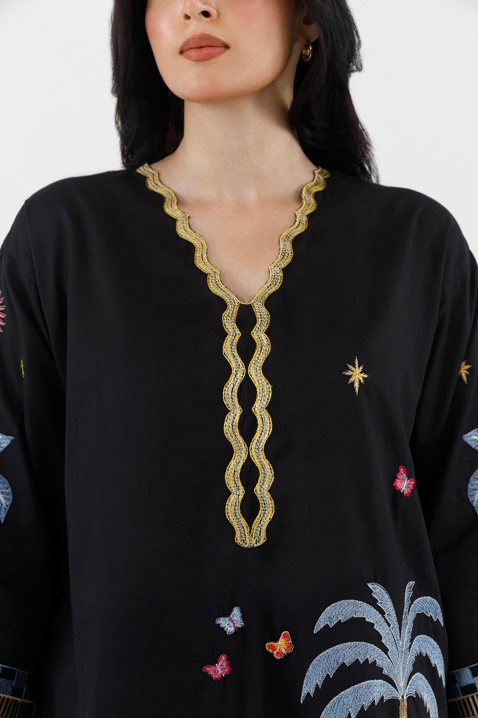Stitched Embroidered Lawn Shirt+ Shalwar