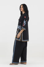 Stitched Embroidered Lawn Shirt+ Shalwar