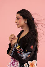 Stitched Embroidered Lawn Shirt+ Shalwar