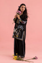 Stitched Embroidered Lawn Shirt+ Shalwar