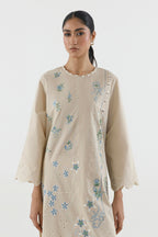 Stitched Embroidered Lawn Suit