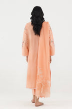 Stitched Embroidered Lawn Suit