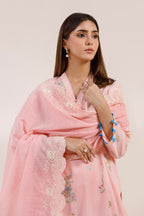 Stitched Embroidered Lawn Suit