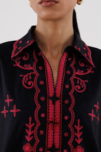 Stitched Embroidered Lawn Shirt+ Shalwar