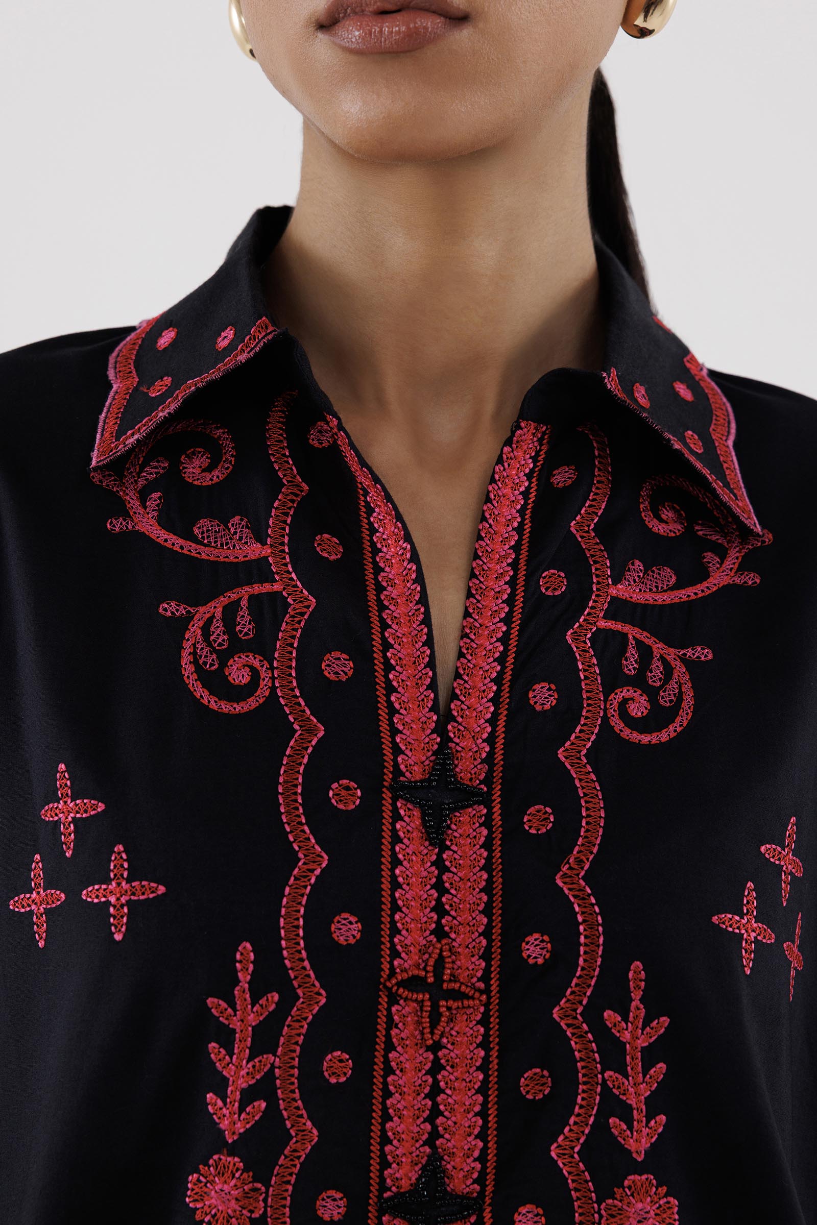 Stitched Embroidered Lawn Shirt+ Shalwar