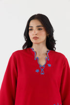 Stitched Embroidered Cambric Shirt+ Shalwar