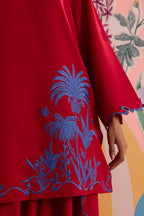 Stitched Embroidered Cambric Shirt+ Shalwar