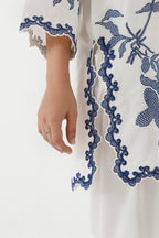 Stitched Embroidered Lawn Shirt+ Shalwar