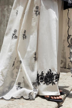 Stitched Embroidered Lawn Suit