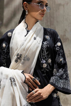 Stitched Embroidered Lawn Suit