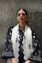 Stitched Embroidered Lawn Suit
