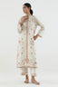Stitched Embroidered Lawn Shirt+ Culotte