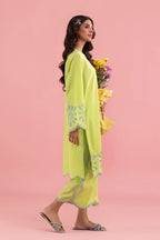 Stitched Embroidered Lawn Shirt+ Culotte