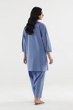 Stitched Embroidered Lawn Shirt+ Shalwar