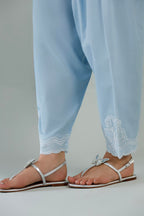 Stitched Embroidered Lawn Shirt+ Shalawar
