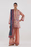 Stitched Embroidered Lawn Shirt+ Shalwar