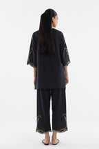Stitched Embroidered Lawn Shirt+ Culotte