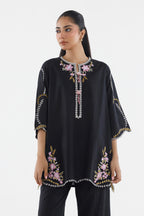 Stitched Embroidered Lawn Shirt+ Culotte