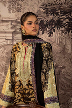 Stitched Embroidered Jacquard Suit